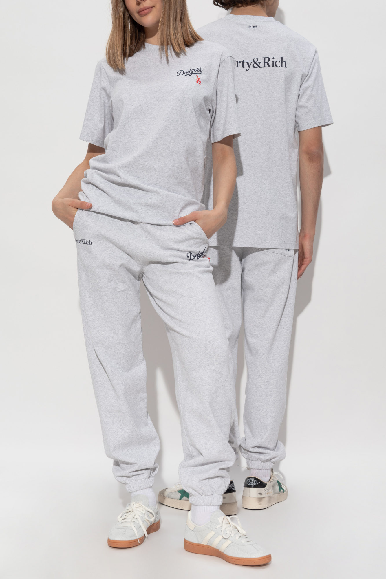 Sporty & Rich X LAドジャース Tシャツ Sporty & Rich x the LA Dodgers